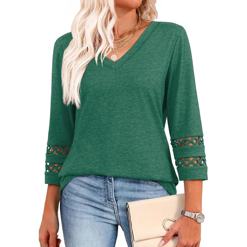 Styli™ | Women Chic Casual V-Neck Summer Top