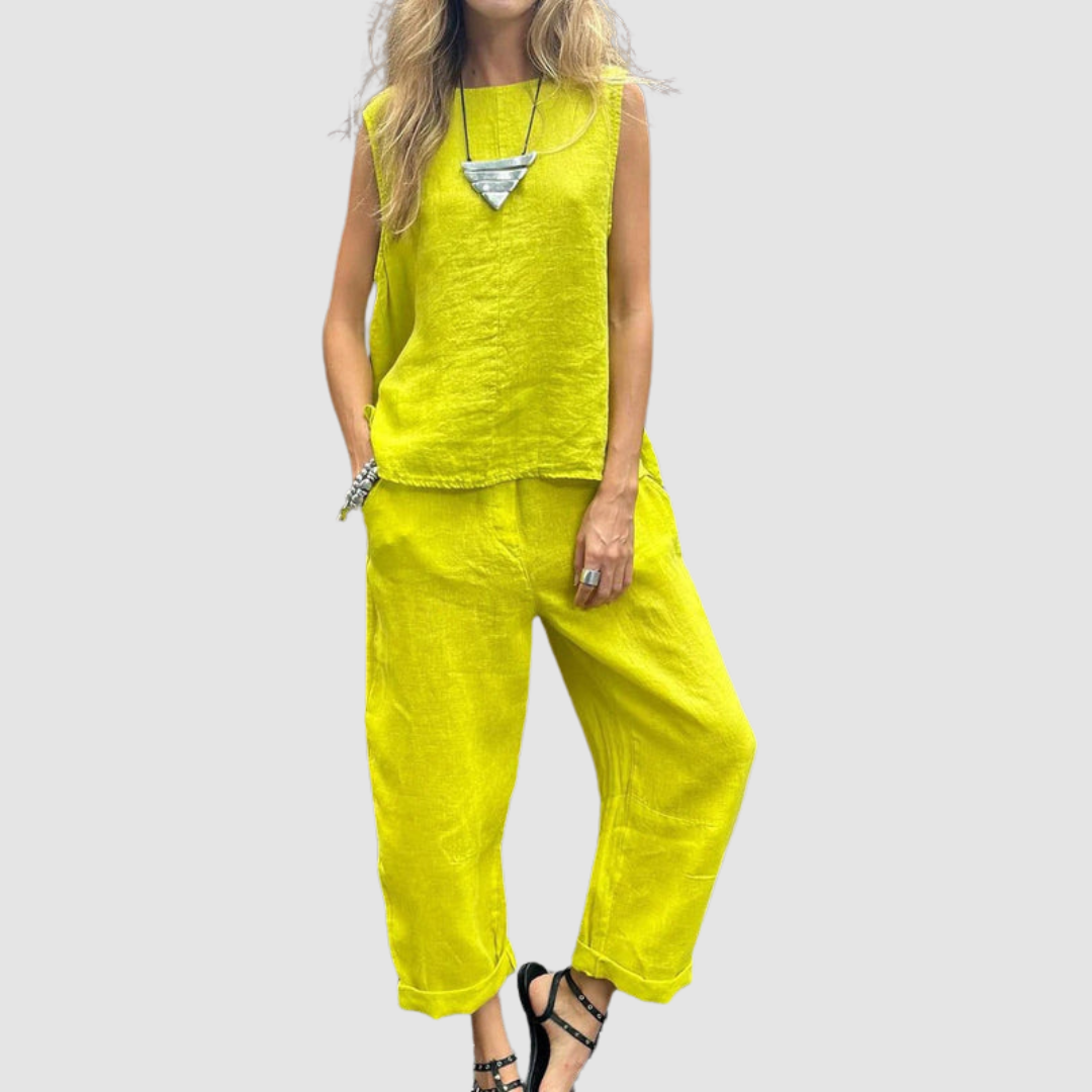 Suzette™| Lightweight Two-Piece Summer Set