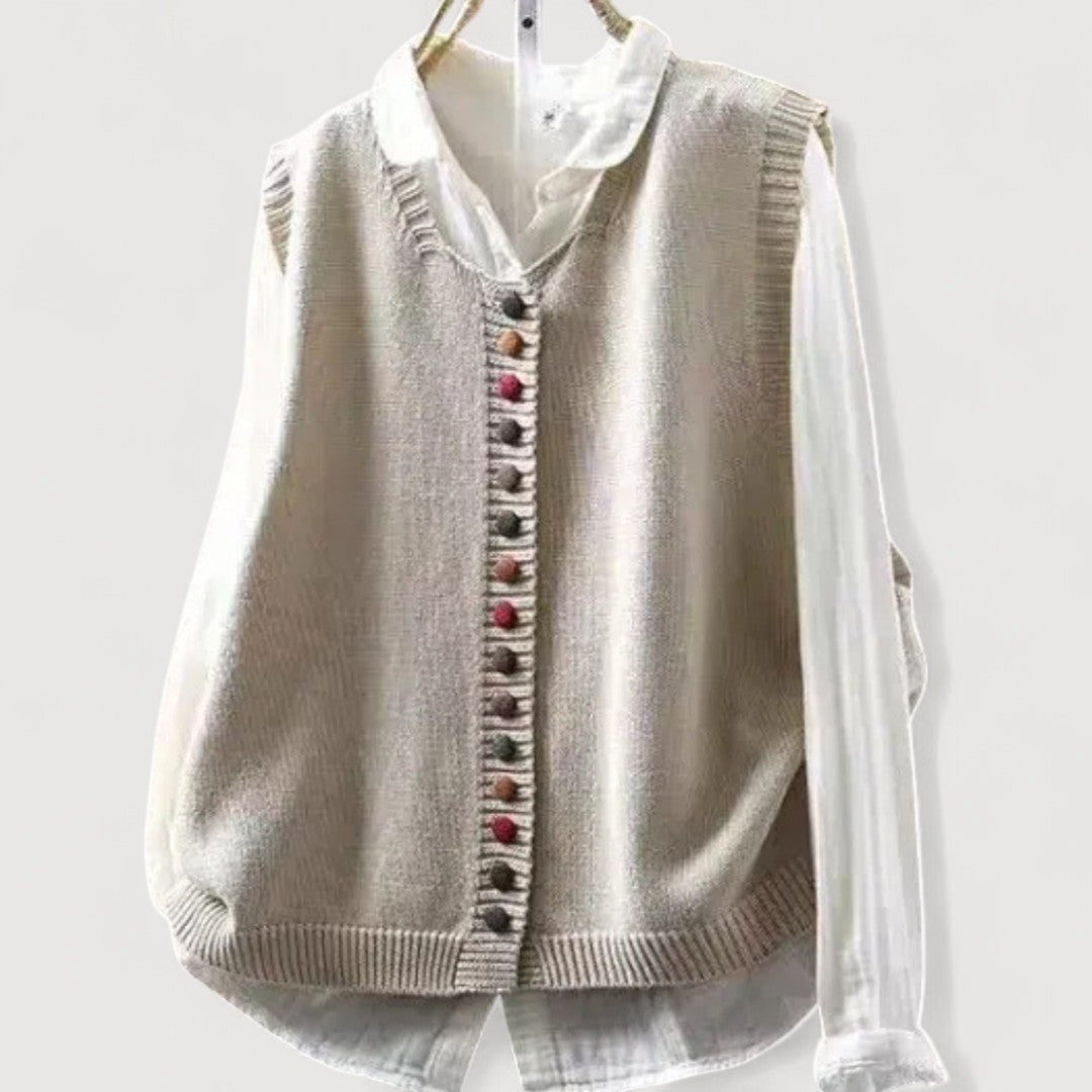 ALINA | Classic Knitted Vest