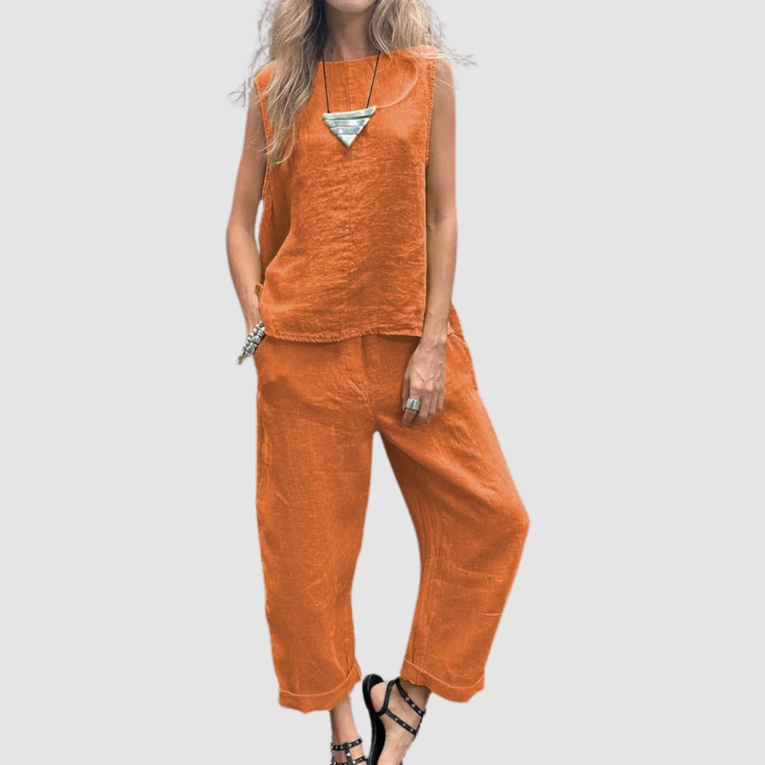 Suzette™| Lightweight Two-Piece Summer Set