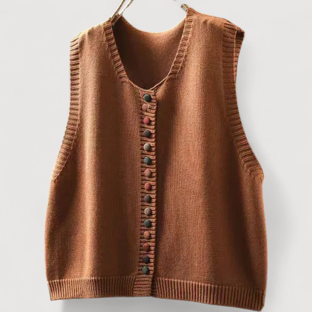 ALINA | Classic Knitted Vest