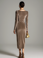 Mykah™ | Elegant Midi Dress