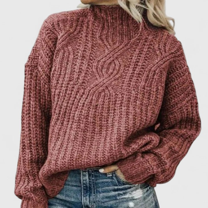 Lerynna | Sophisticated Cable Knit Sweater