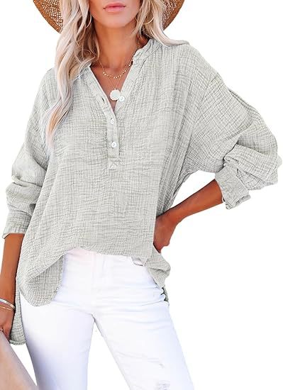 Ayla™ | Women Casual V-Neck Blouse