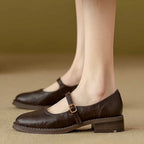 Belle | Timeless Leather Mary Jane Comfort Shoes