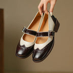 Miana | Leather Mary Jane Shoes