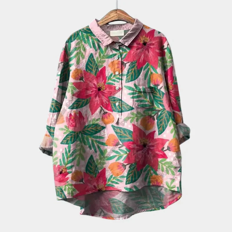 Tallie™ | Relaxed Women Printed Blouse