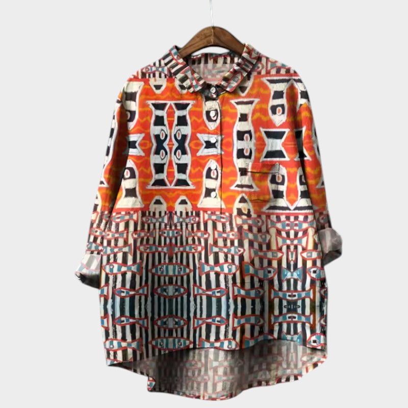 Tallie™ | Relaxed Women Printed Blouse