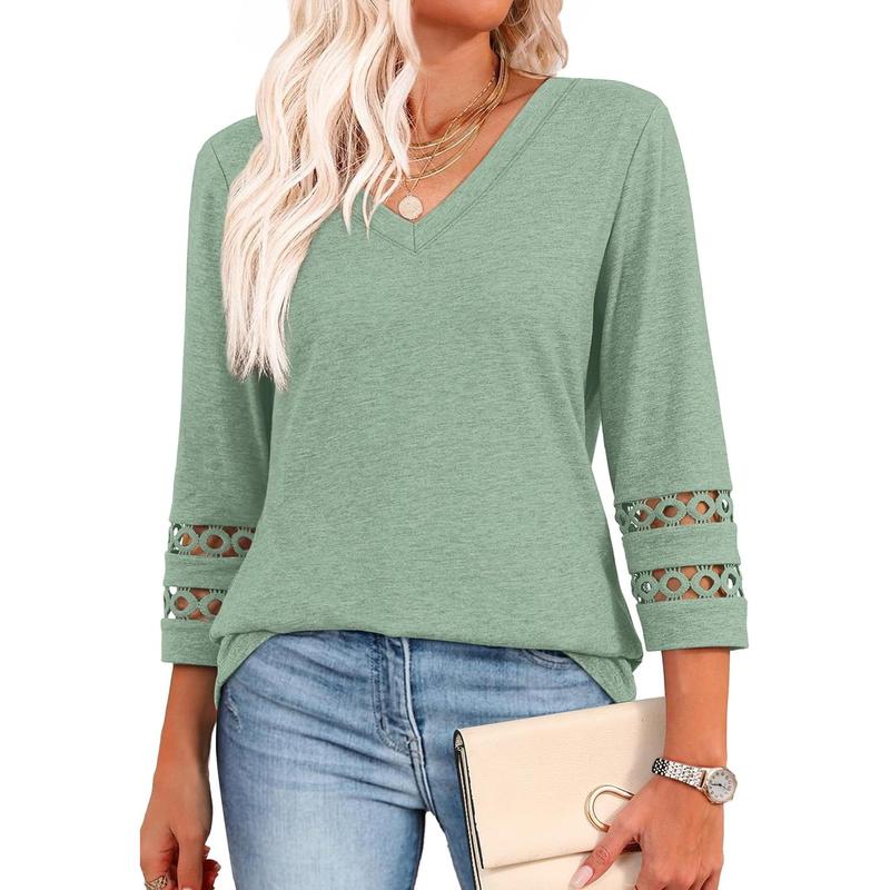 Styli™ | Women Chic Casual V-Neck Summer Top