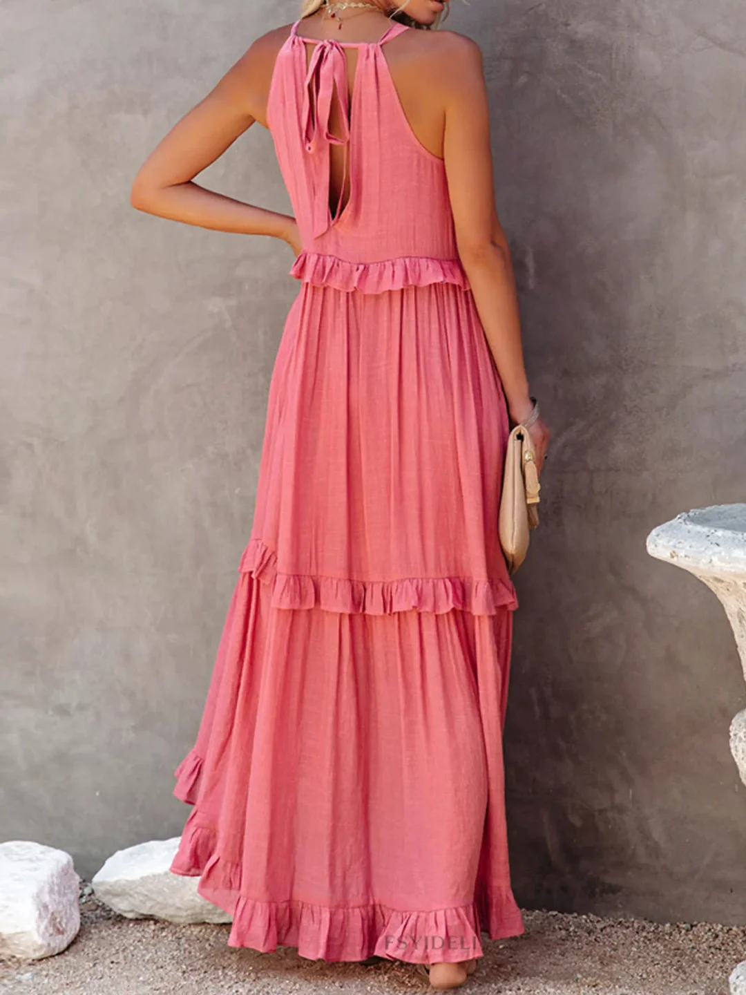 Cherry™ | Flow & Flutter Women Maxi Dress