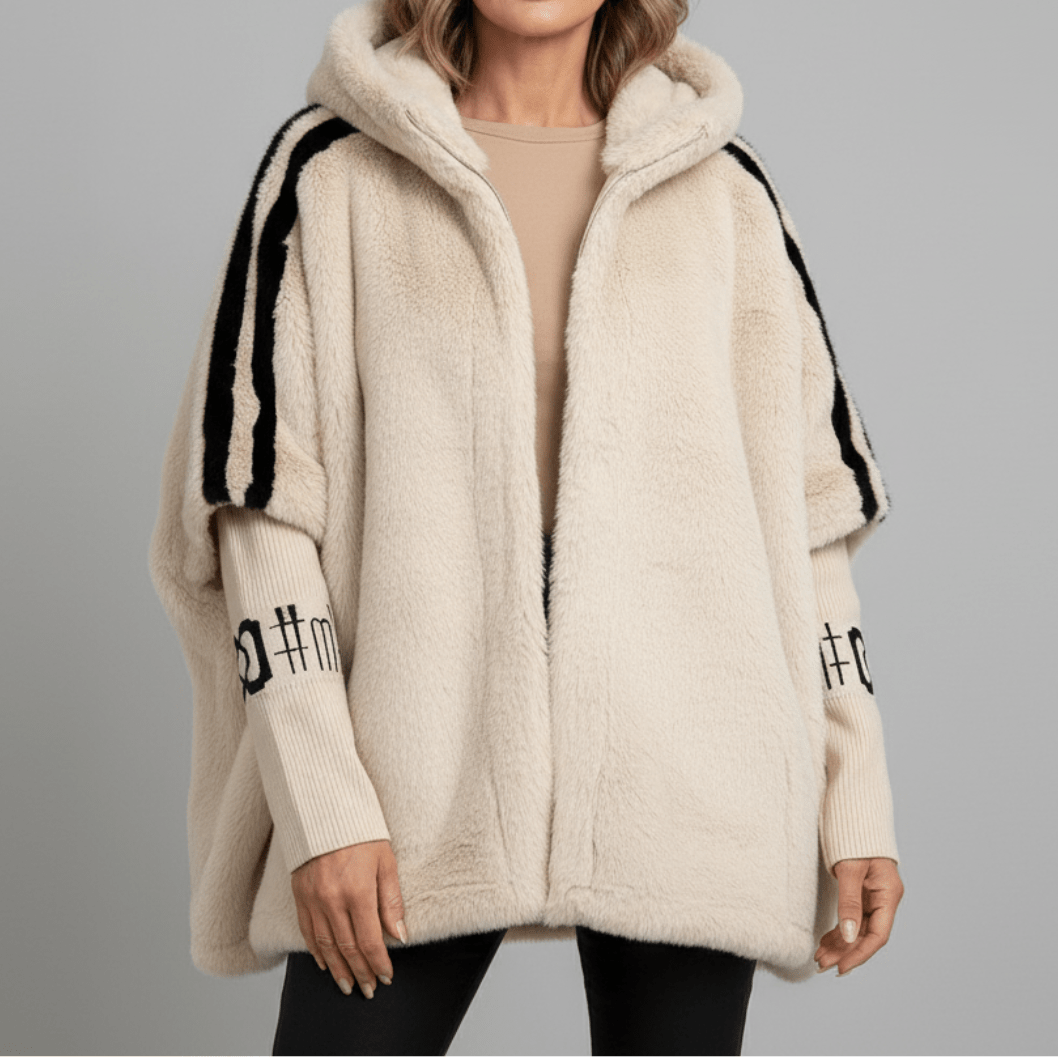 Donna | Hooded Fluffy Jacket