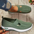 Haniya - Breathable Knit Slip-On Sneakers